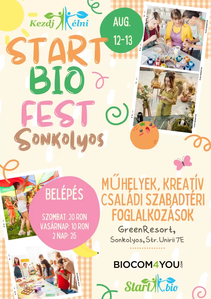 Start Bio Fest Sonkolyos