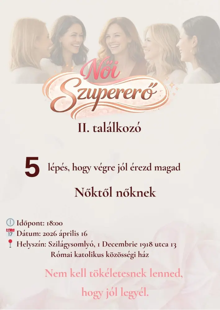 Női szupererő!Mert az erő bennünk van! II. Találkozó