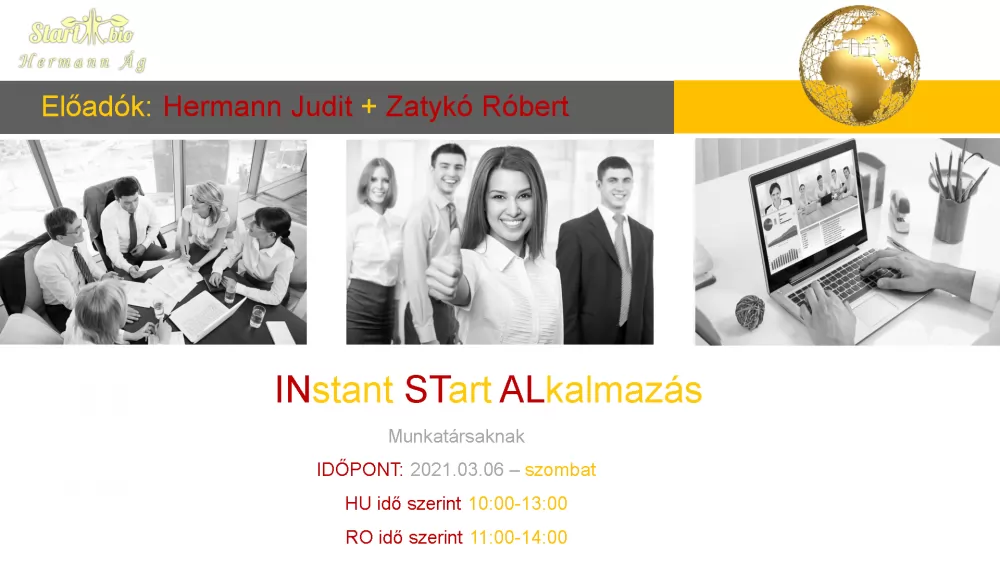 INstant STart ALkalmazás - Hermann-Zatykó