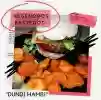 Regenoros, gluténmentes hamburger — "DUNDI HAMBI"