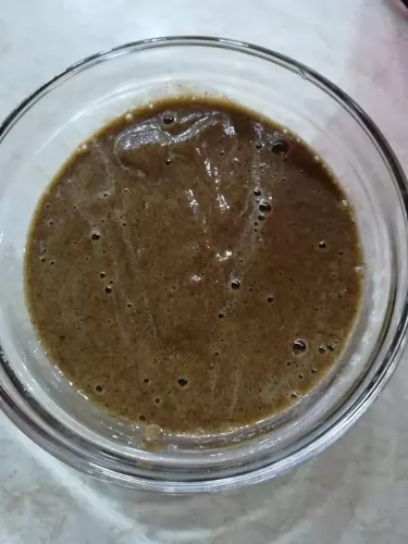 Cukkini "csokikrém"