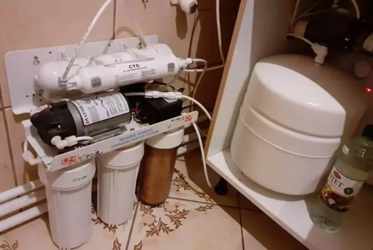 Aparatul de filtrare apă cu osmoză inversă