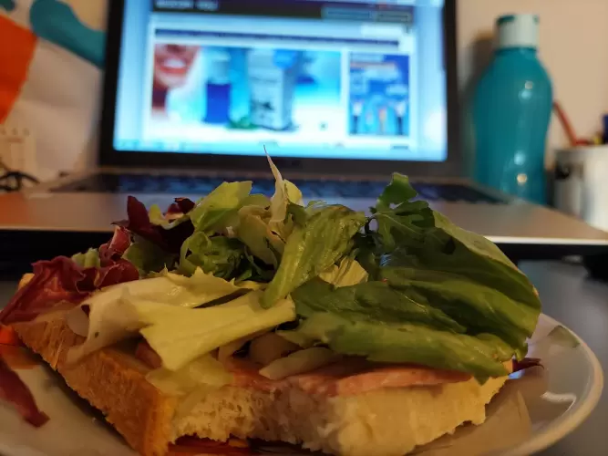 Reg-enoros reggeli , fogyókúrában 😀