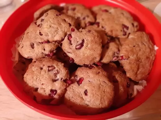 Gránátalmás keksz regenorosan