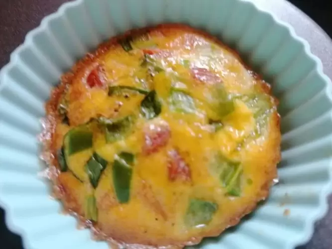 Rántotta muffin /Slim 40 reggeli