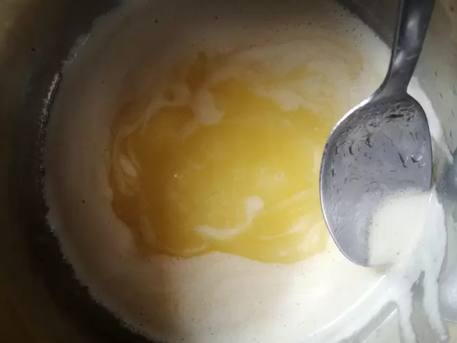 Ghee vaj  -készítés házilag