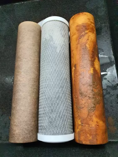 Schimbarea prefiltrelor la instalația de filtrare a apei