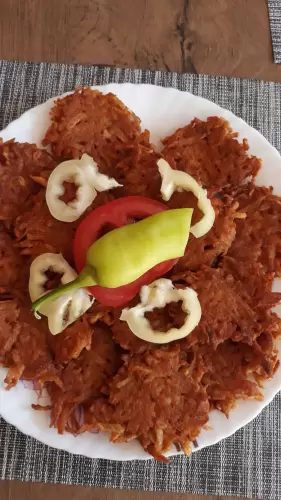 Burgonya tócsni regenorosan