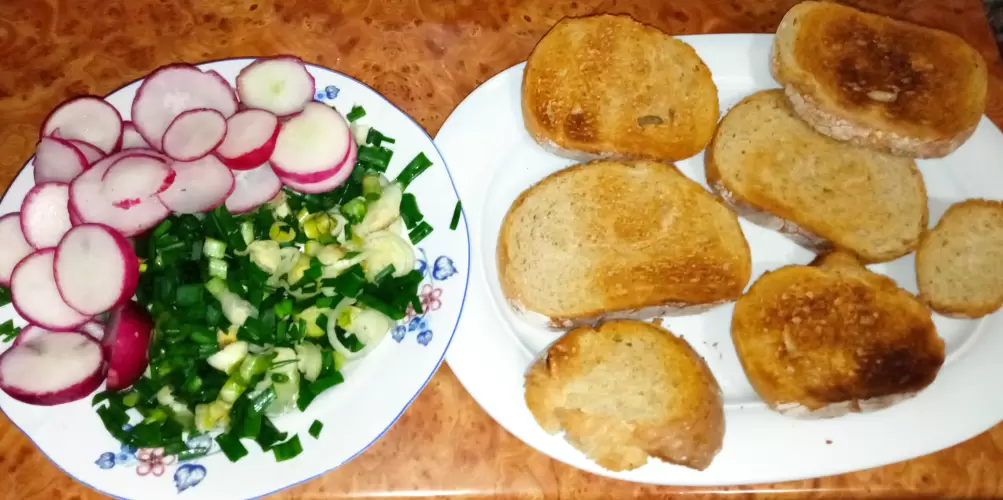 Nyárson sűlt szalonna regenoros változatban