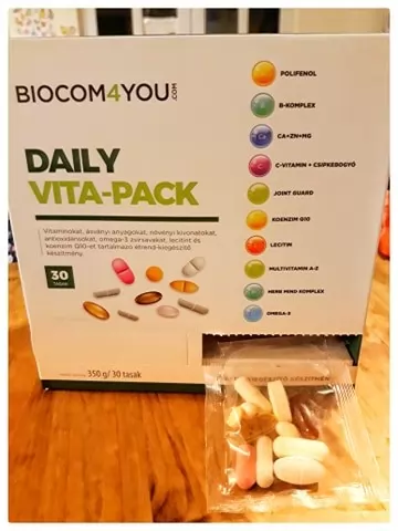 Napi vitamin és ásványi anyag adag...