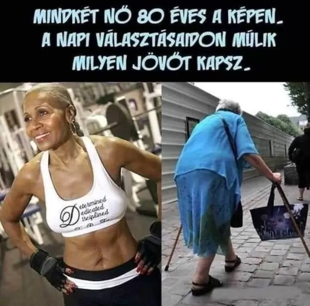 Te, hogy szeretnél kinézni 80 évesen?