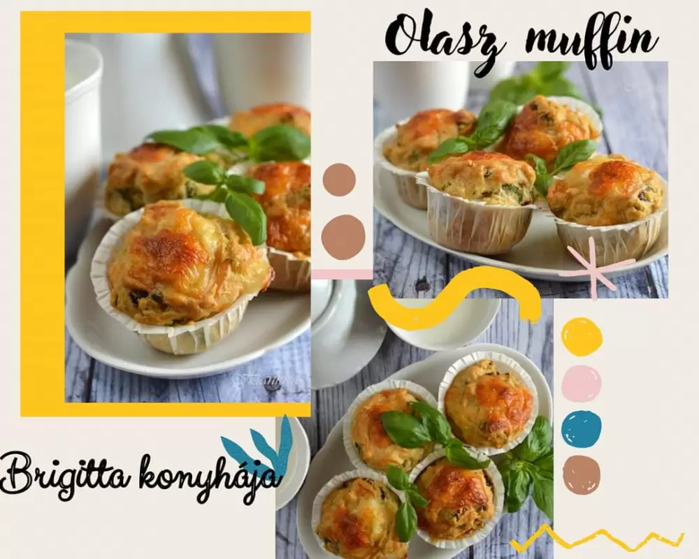 Olasz muffin Slim40 diéta tökéletes reggije