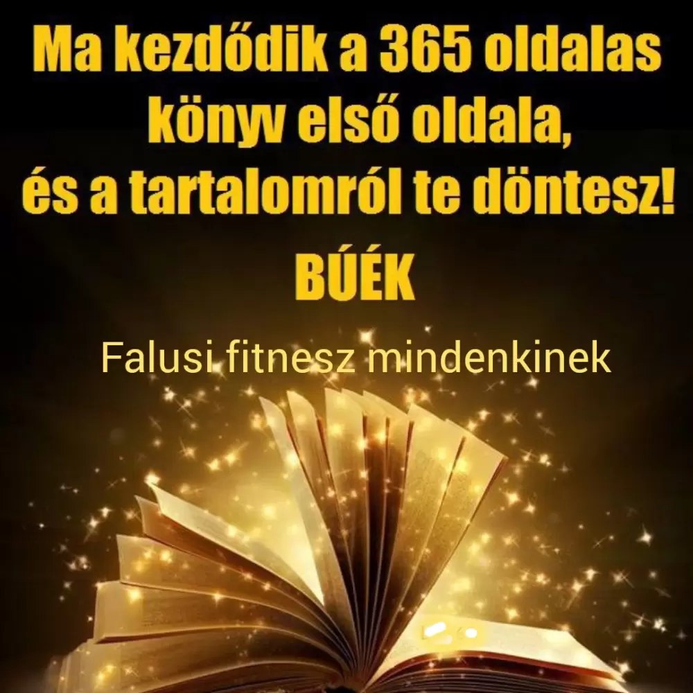 Rajtad áll mit akarsz tenni ez évben, várni a sűlt galambra, hogy jól kupán verjen vagy kezedbe veszed az irányítást !