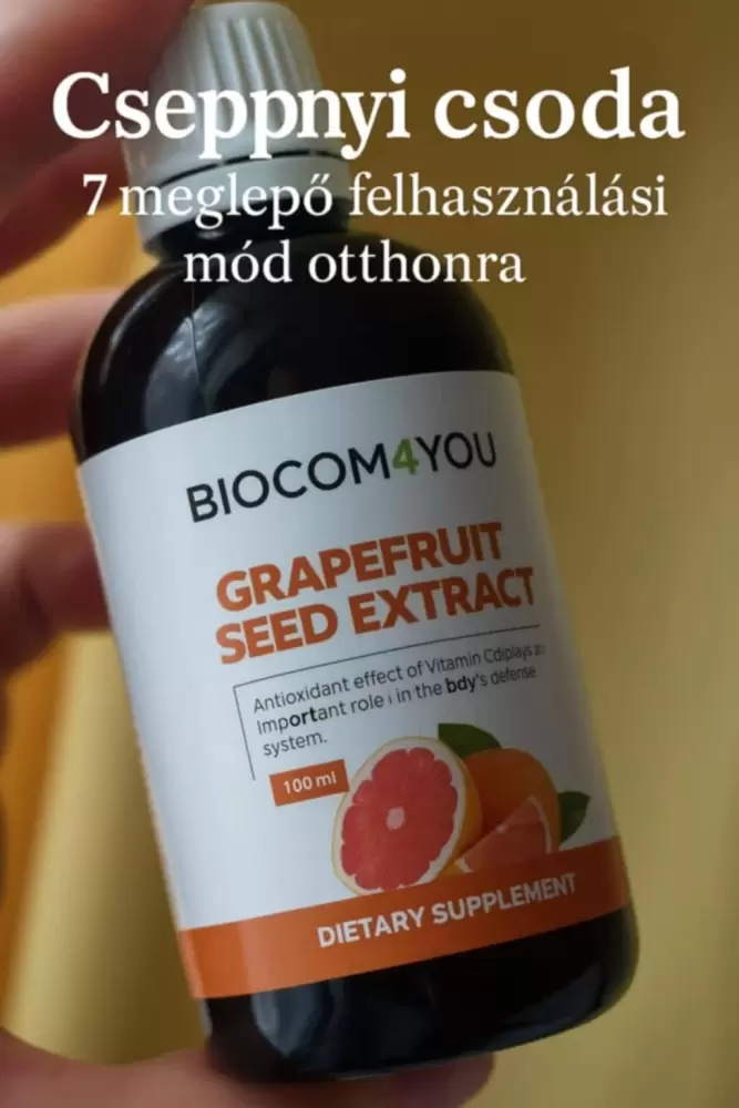Grapefruitmag kivonat - cseppnyi csoda