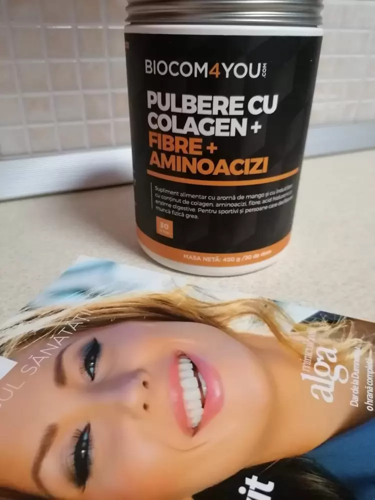 Kollagén+Fiber+Amino Italpor és a shaker